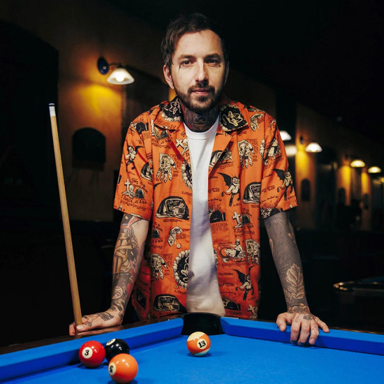 The Dudes Ανδρικό πουκάμισο Beelzebud Red Hawaiian Shirt